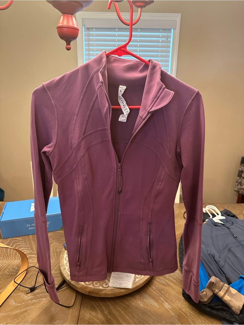 lululemon athletica Plum Full-Zip Utility Jacket